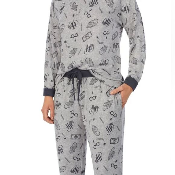 Warner Bros. Other - NWT Harry Potter Wizarding World 2pc Long Sleeve Jogger Lounge Pajama Set, Sz 3X
